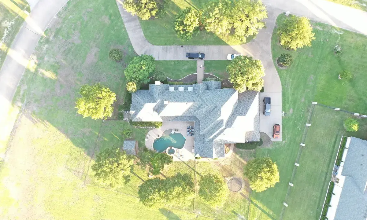 New shingle roof installation on a home in Pine Hill